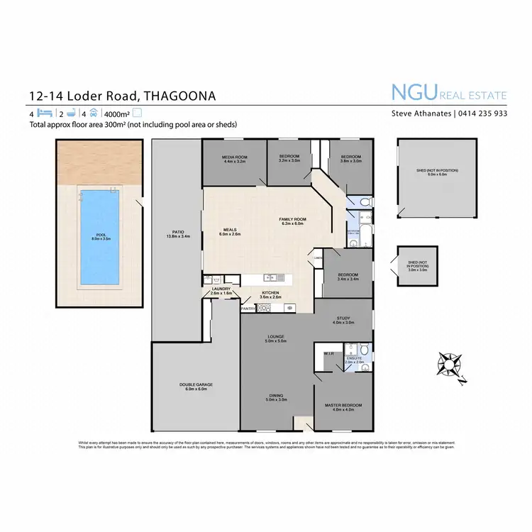 Floorplan of Homely house listing, 12-14 Loder Road, Thagoona QLD 4306