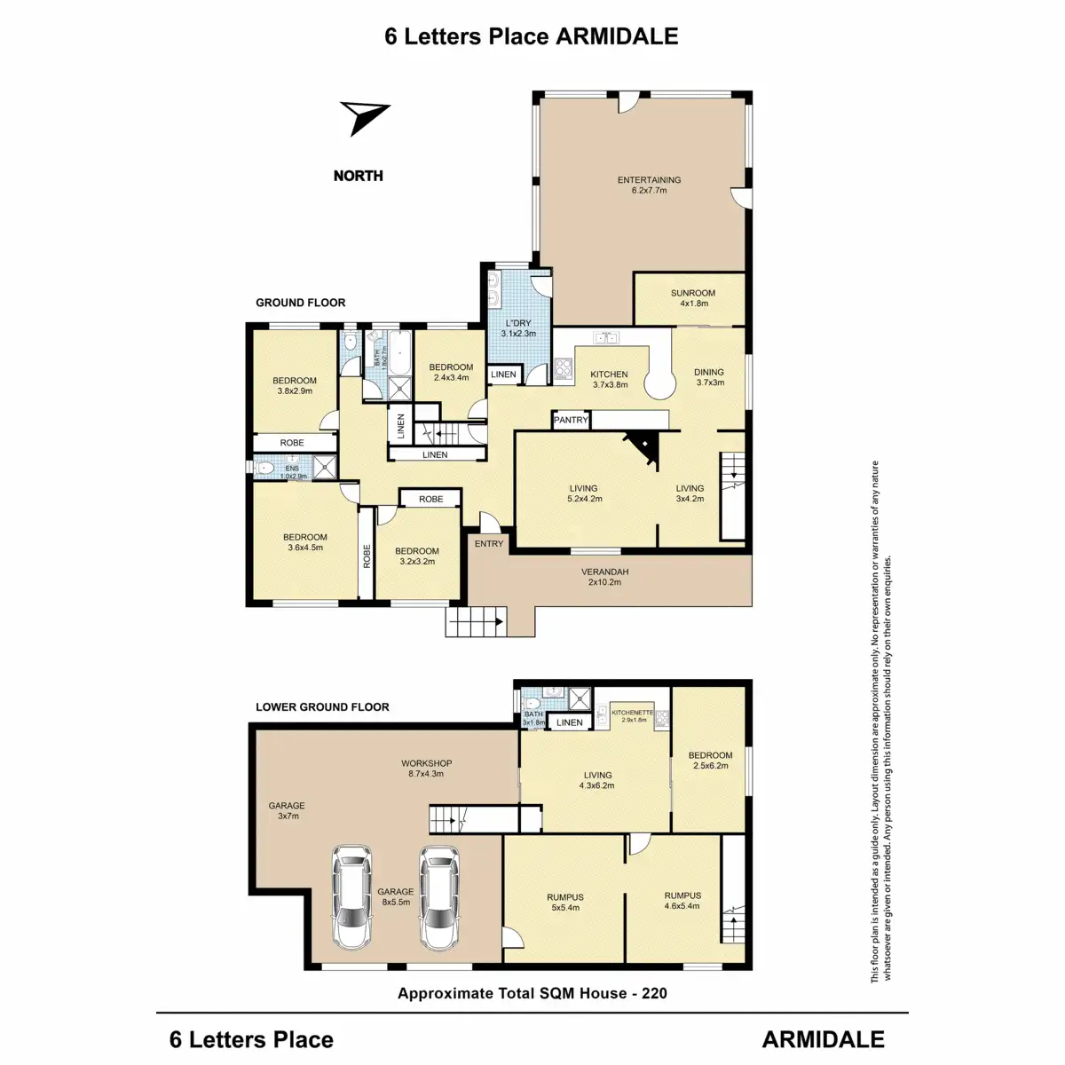 Floorplan of Homely house listing, 6 Letters Place, Armidale NSW 2350