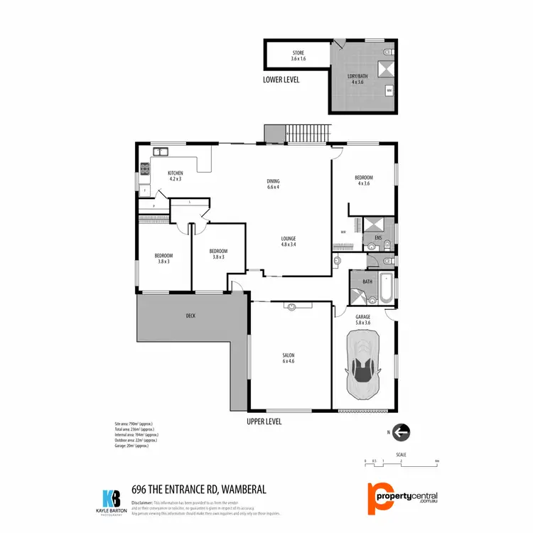 Floorplan of Homely house listing, 696 The Entrance Road, Wamberal NSW 2260