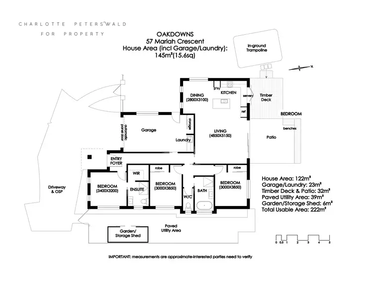 Floorplan of Homely house listing, 57 Mariah Crescent, Oakdowns TAS 7019
