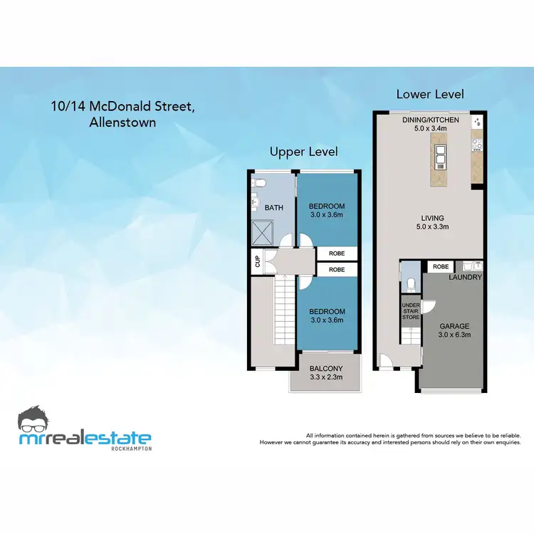 Floorplan of Homely unit listing, 10/14 MacDonald Street, Allenstown QLD 4700