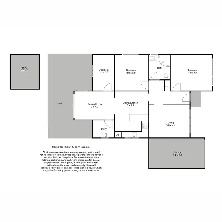 Floorplan of Homely house listing, 48 Cardigan Street, Somerset TAS 7322