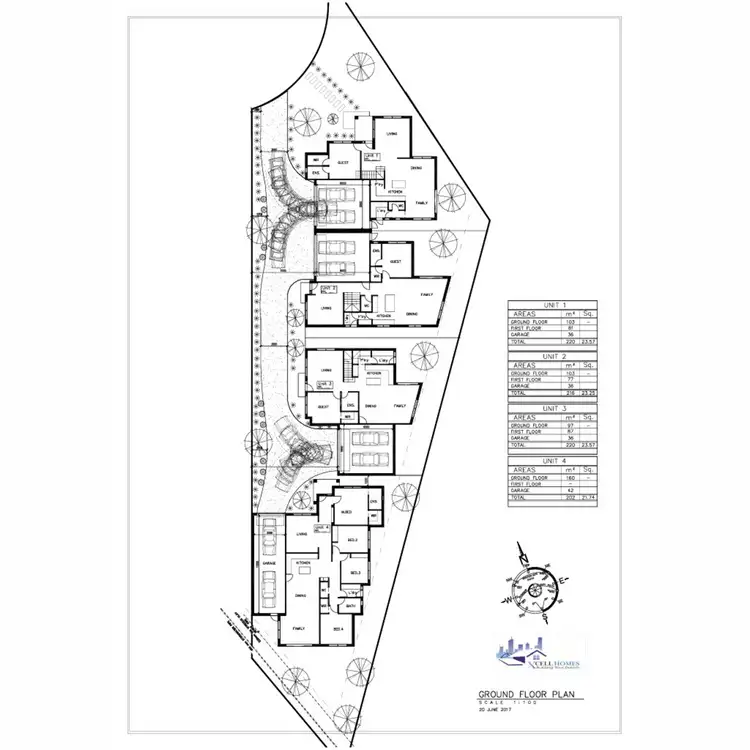 Floorplan of Homely townhouse listing, 4/4 Rubida Court, Endeavour Hills VIC 3802