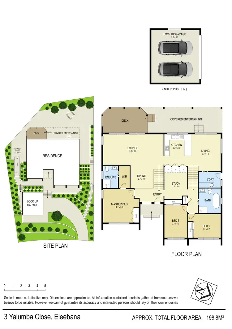 Floorplan of Homely house listing, 3 Yalumba Close, Eleebana NSW 2282