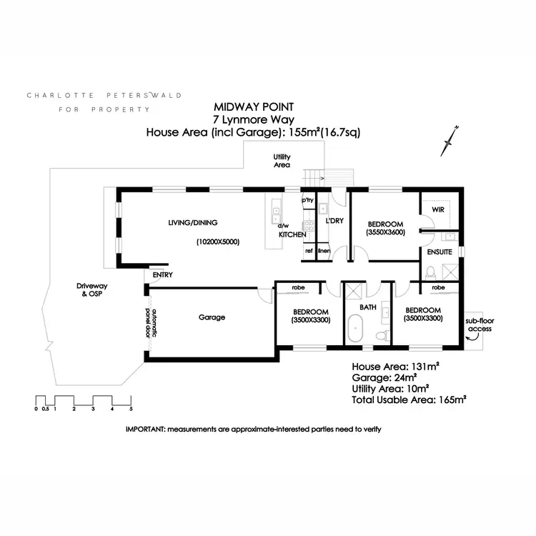 Floorplan of Homely house listing, 7 Lynmore Way, Midway Point TAS 7171