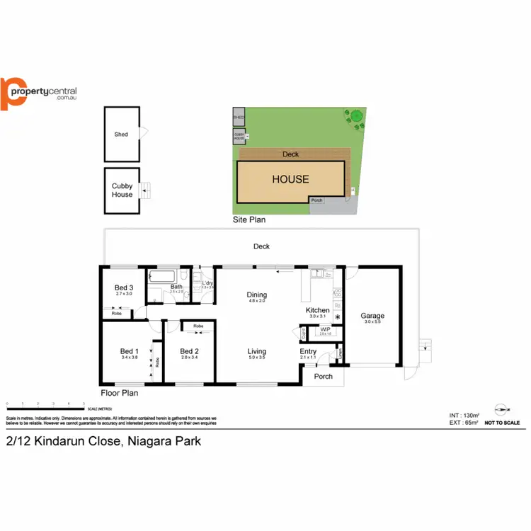 Floorplan of Homely house listing, 2/12 Kindarun Close, Niagara Park NSW 2250