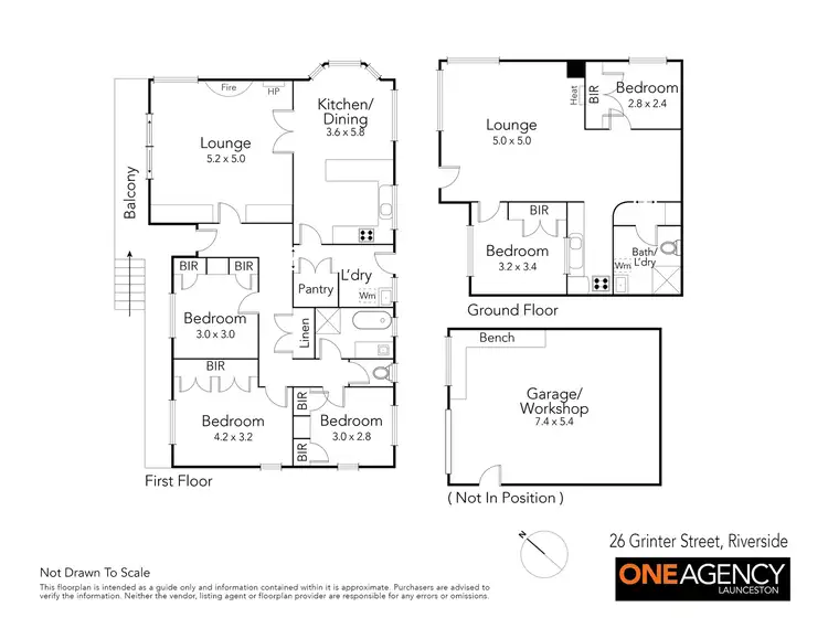 Floorplan of Homely house listing, 26 Grinter Street, Riverside TAS 7250
