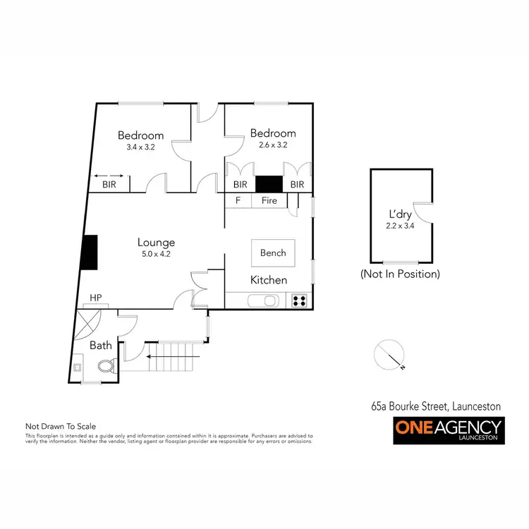 Floorplan of Homely house listing, 65A Bourke Street, Launceston TAS 7250