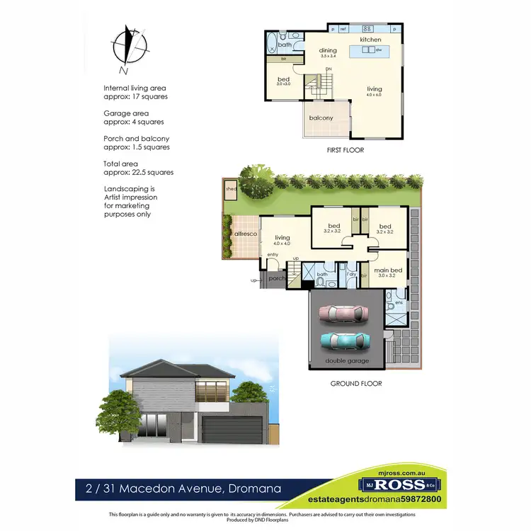 Floorplan of Homely land listing, 2/31 Macedon Avenue, Dromana VIC 3936