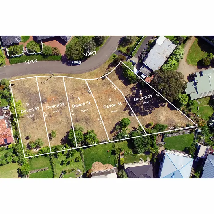 Floorplan of Homely land listing, 9 Devon Street, Dromana VIC 3936