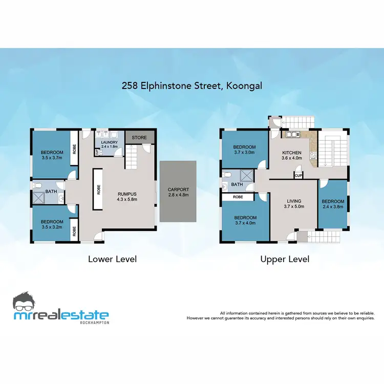 Floorplan of Homely house listing, 258 Elphinstone Street, Koongal QLD 4701