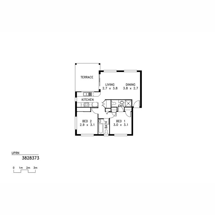 Floorplan of Homely apartment listing, Address available on request