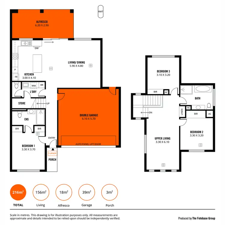 Floorplan of Homely house listing, 1C Horwood Avenue, Rostrevor SA 5073