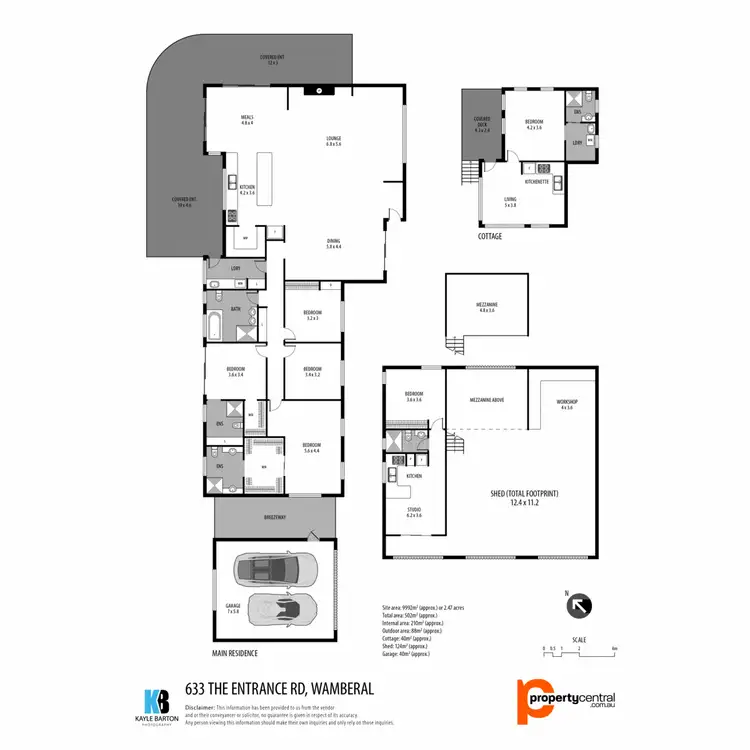 Floorplan of Homely rural property listing, 633 The Entrance Road, Wamberal NSW 2260