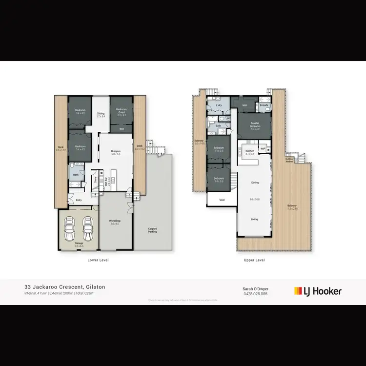 Floorplan of Homely house listing, 33 Jackaroo Crescent, Gilston QLD 4211