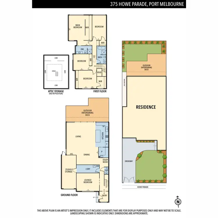 Floorplan of Homely house listing, 375 Howe Parade, Port Melbourne VIC 3207