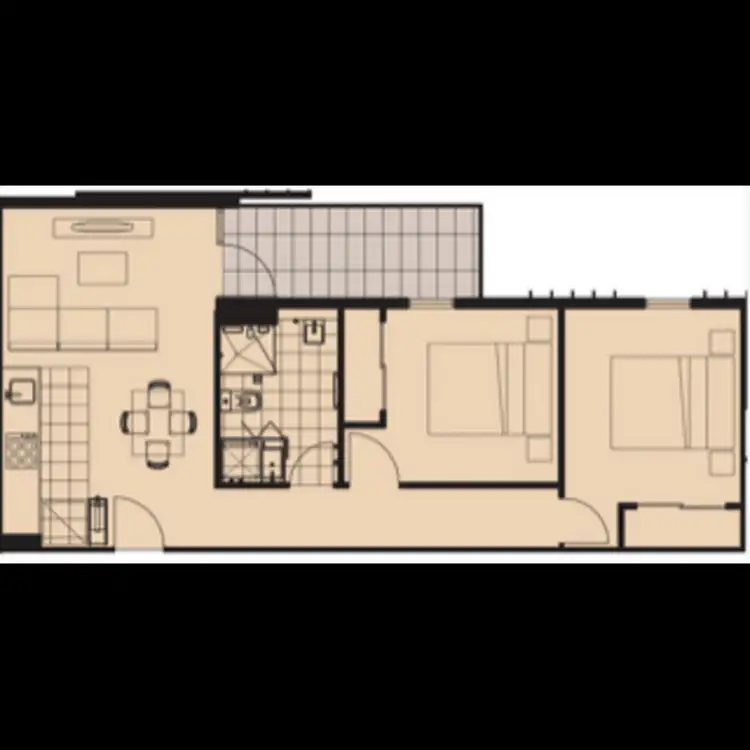 Floorplan of Homely apartment listing, 112/233 Dandenong Road, Windsor VIC 3181