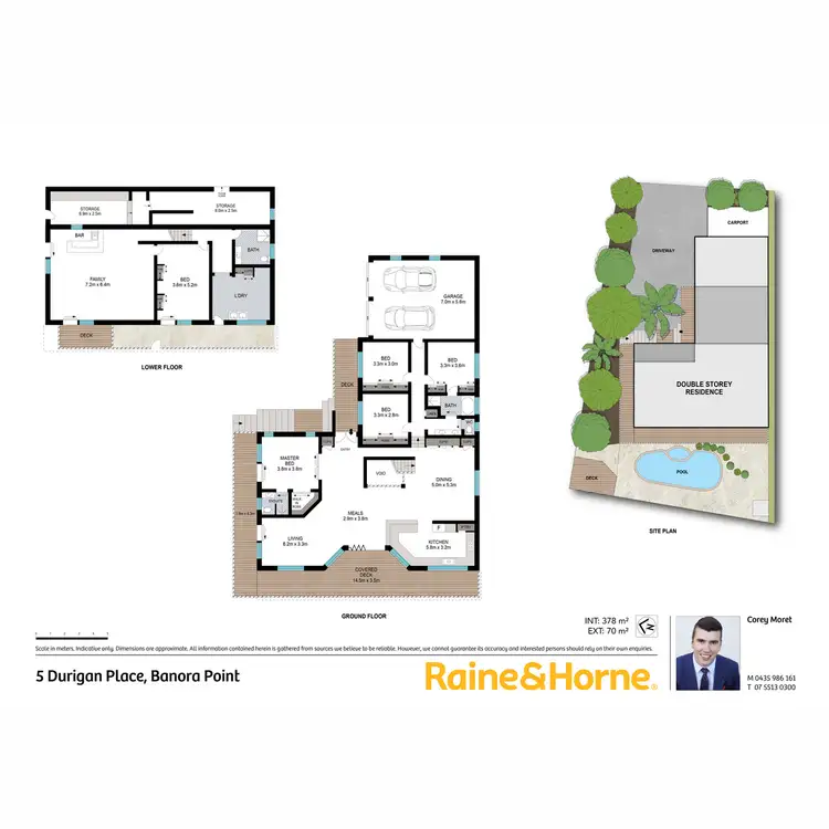 Floorplan of Homely house listing, 5 Durigan Place, Banora Point NSW 2486
