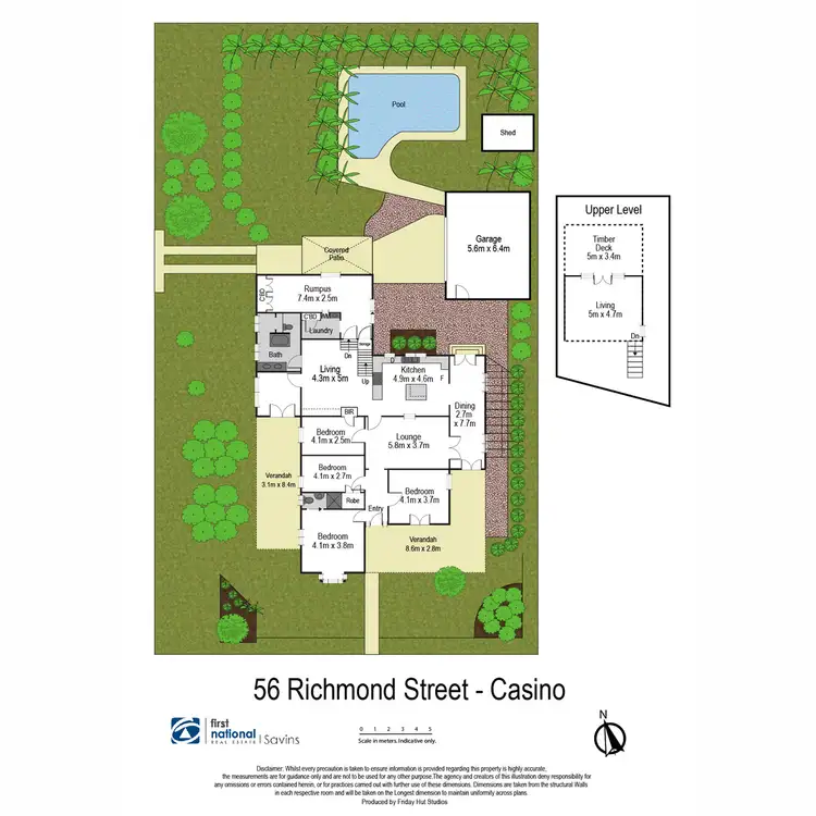 Floorplan of Homely house listing, 56 Richmond Street, Casino NSW 2470