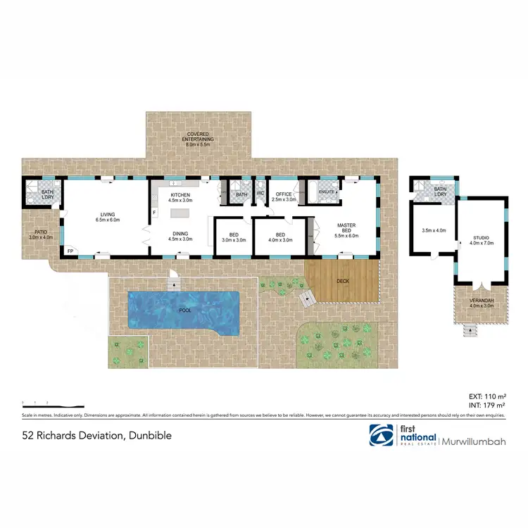 Floorplan of Homely rural property listing, 52 Richards Deviation, Dunbible NSW 2484