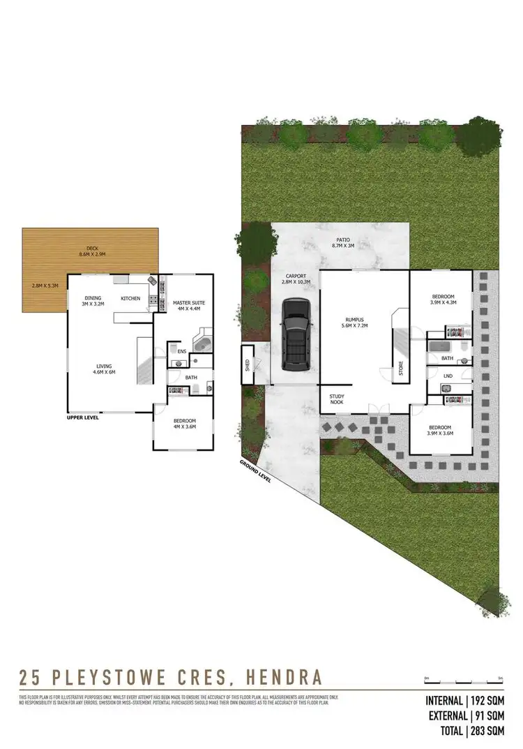Floorplan of Homely house listing, 25 Pleystowe Crescent, Hendra QLD 4011