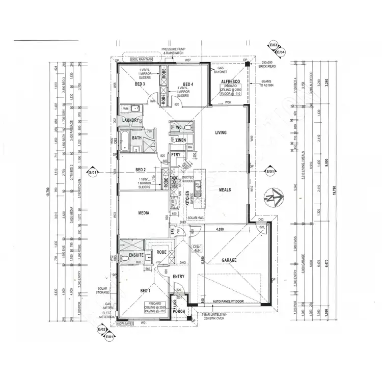 Floorplan of Homely house listing, 14 Filandra Street, Wangaratta VIC 3677