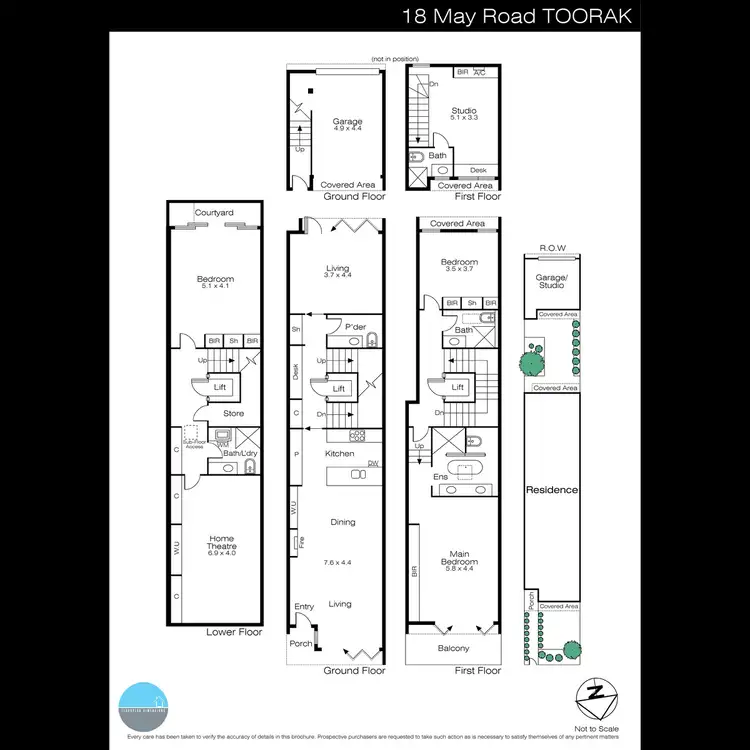 Floorplan of Homely house listing, 18 May Road, Toorak VIC 3142