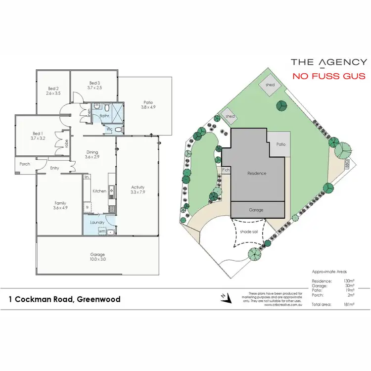 Floorplan of Homely house listing, 1 Cockman Road, Greenwood WA 6024