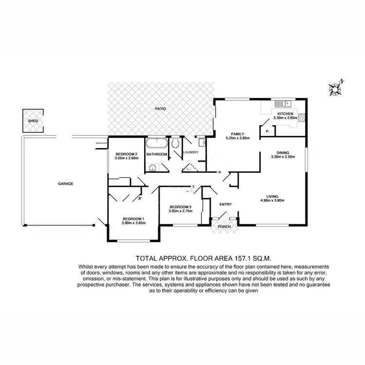 Floorplan of Homely house listing, 18 Satinwood Street, Algester QLD 4115