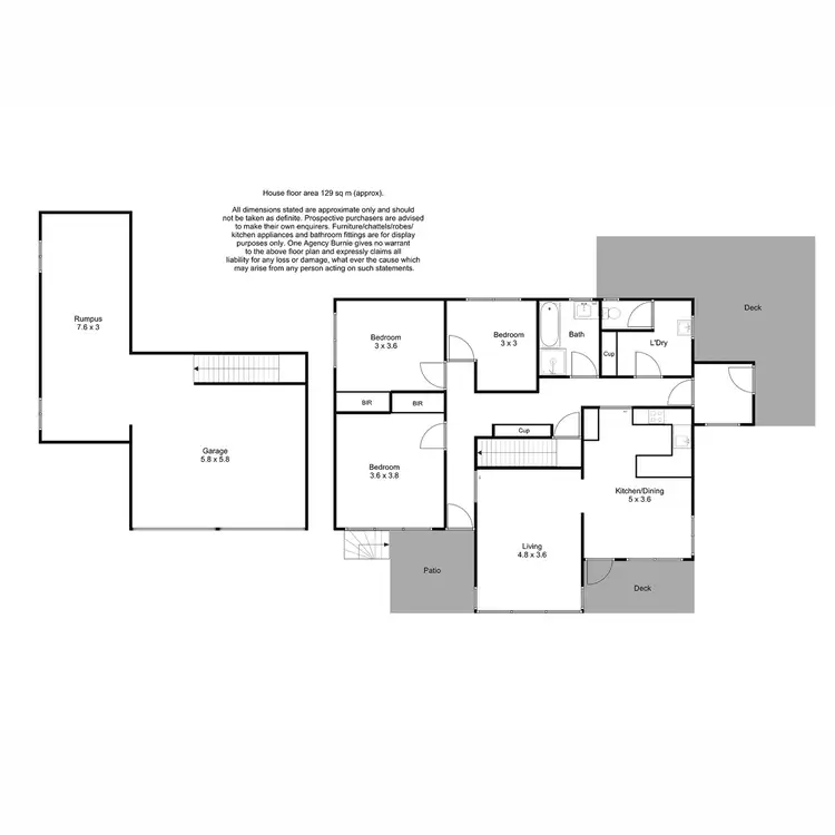 Floorplan of Homely house listing, 9 Stitz Street, Cooee TAS 7320