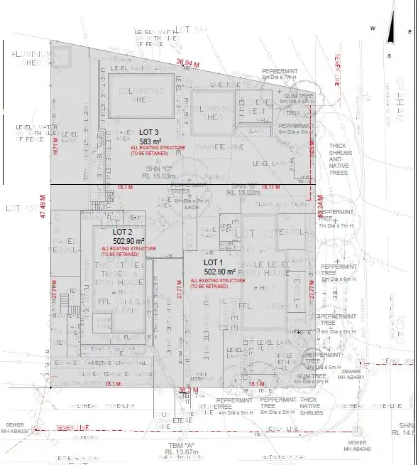 Floorplan of Homely land listing, Proposed Lot 3, 7 Robert Road, Quinns Rocks WA 6030