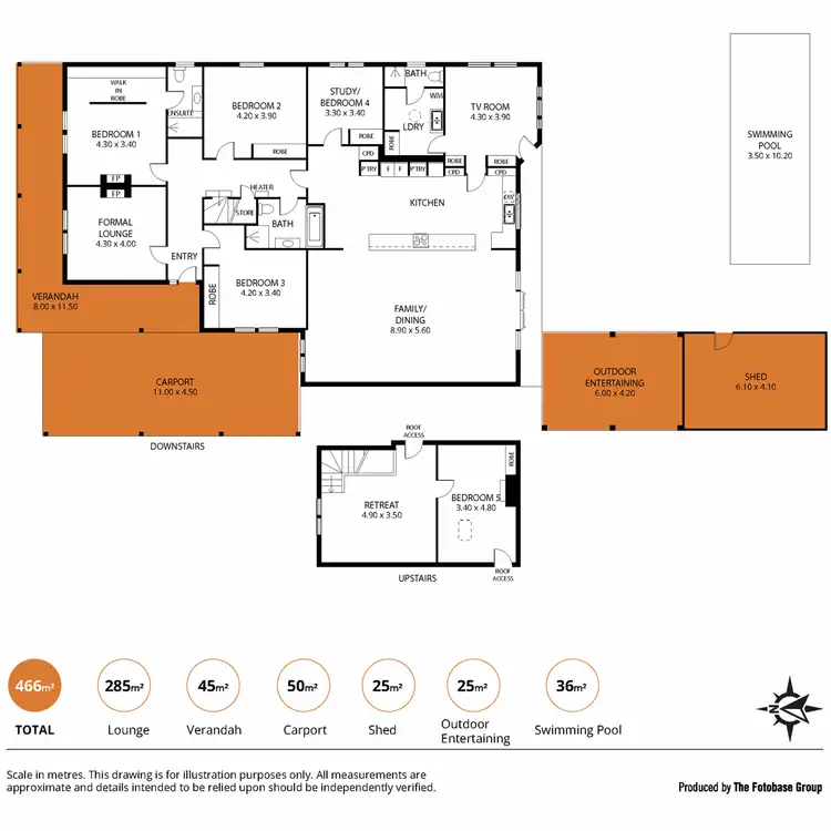 Floorplan of Homely house listing, 50 Balham Avenue, Kingswood SA 5062