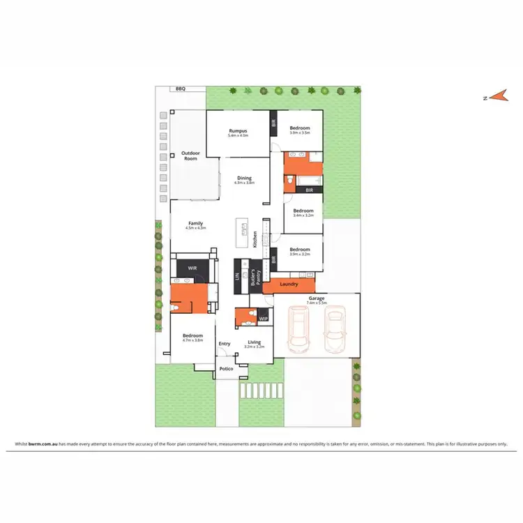 Floorplan of Homely house listing, 42 Sirrom Crescent, Armstrong Creek VIC 3217