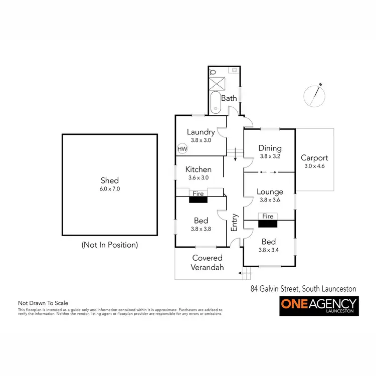 Floorplan of Homely house listing, 84 Galvin Street, South Launceston TAS 7249
