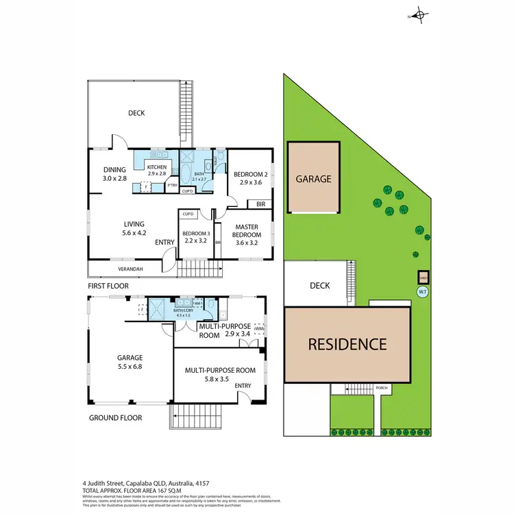 Floorplan of Homely house listing, 4 Judith Street, Capalaba QLD 4157