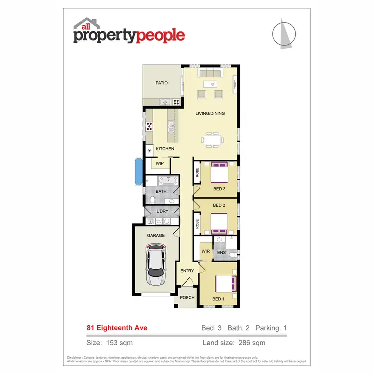 Floorplan of Homely house listing, 81 Eighteenth Avenue, Austral NSW 2179
