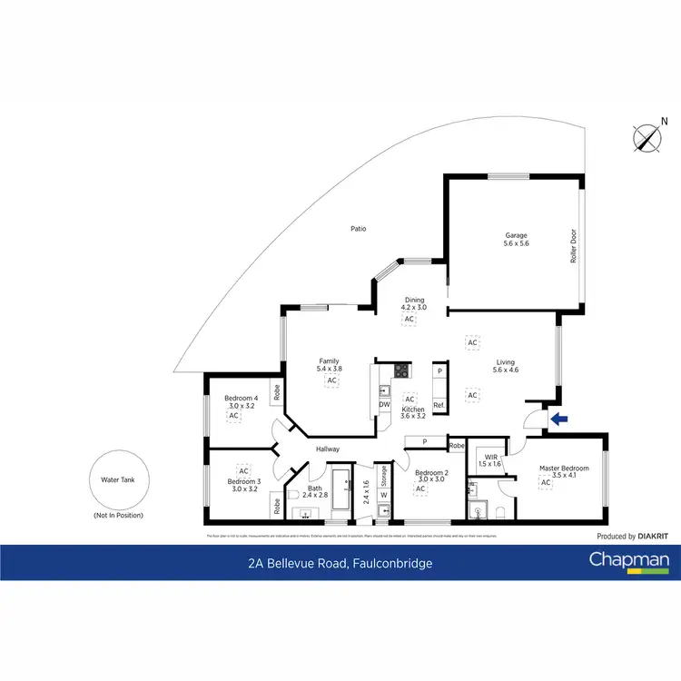 Floorplan of Homely house listing, 2A Bellevue Road, Faulconbridge NSW 2776