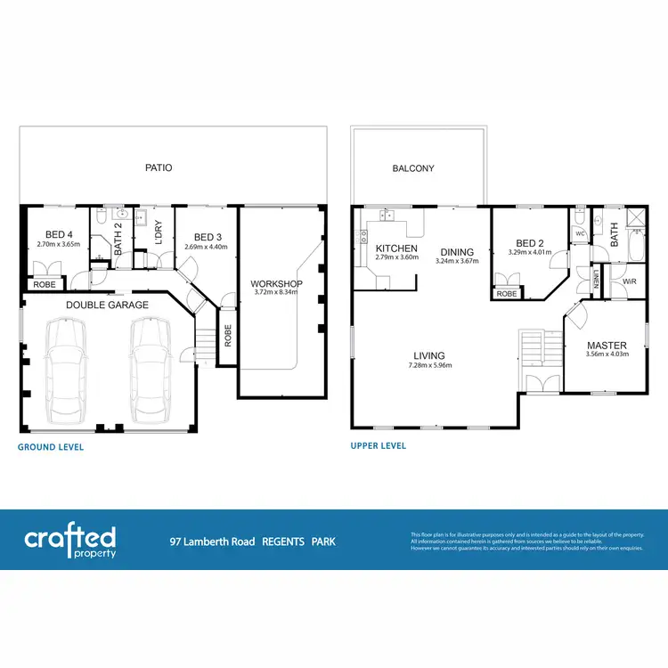 Floorplan of Homely house listing, 97 Lamberth Road, Regents Park QLD 4118