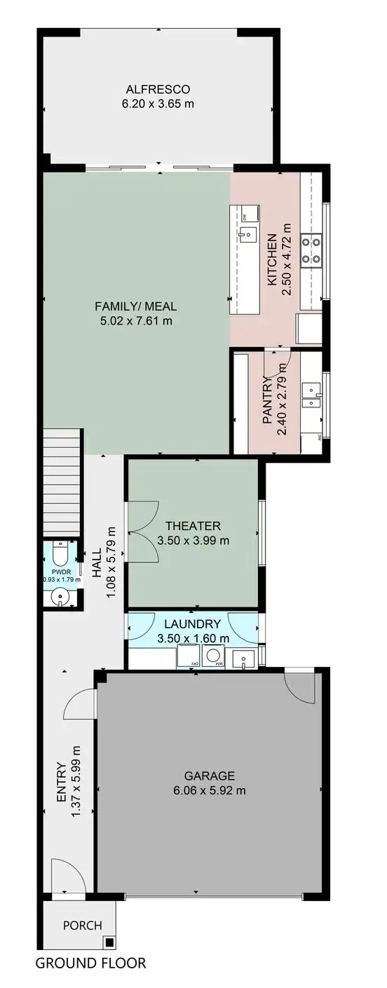 Floorplan of Homely house listing, 33a Aldersey Street, Mclaren Vale SA 5171