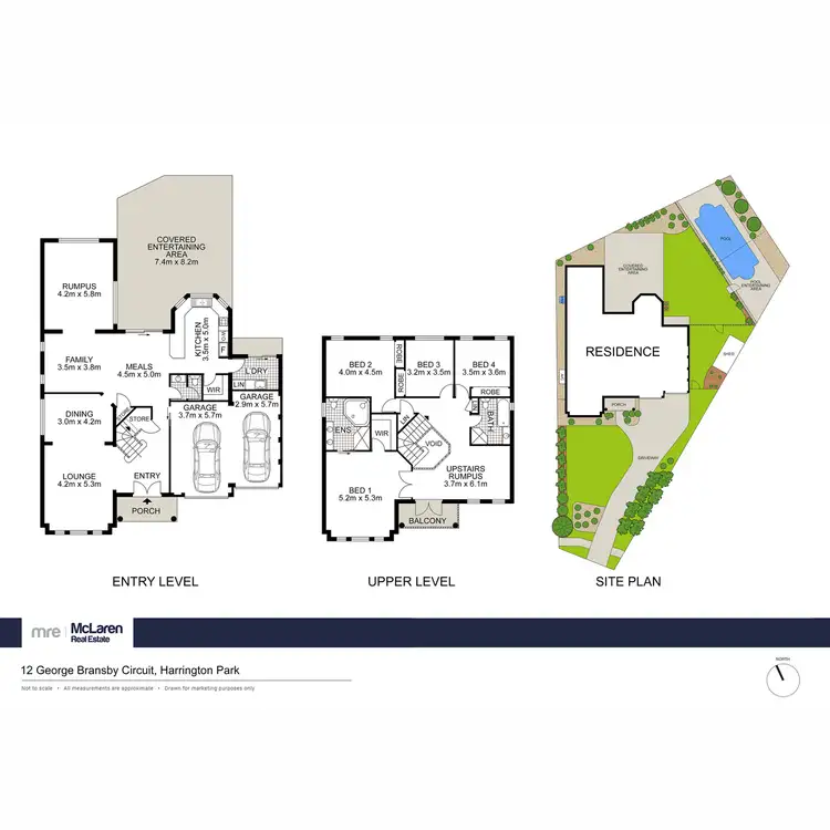 Floorplan of Homely house listing, 12 George Bransby Circuit, Harrington Park NSW 2567