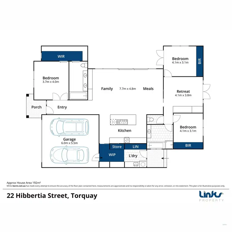 Floorplan of Homely house listing, 22 Hibbertia Street, Torquay VIC 3228