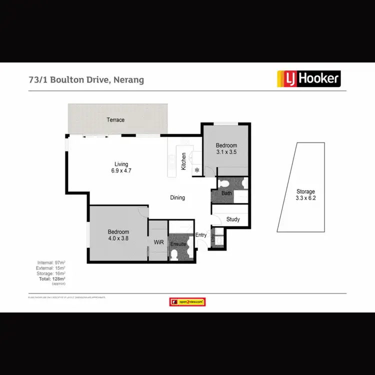 Floorplan of Homely apartment listing, 73/1 Boulton Drive, Nerang QLD 4211