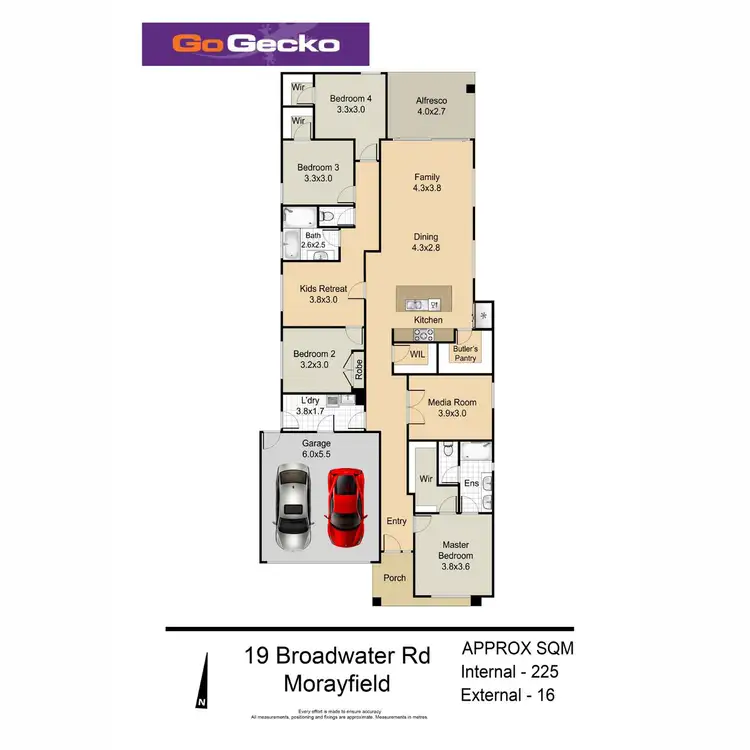 Floorplan of Homely house listing, 19 Broadwater Road, Morayfield QLD 4506