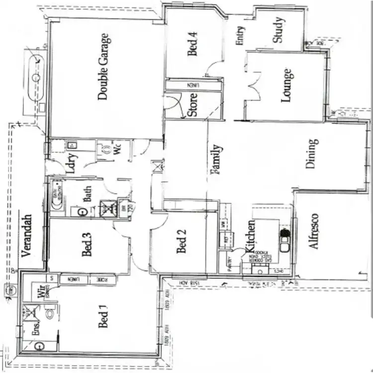Floorplan of Homely house listing, 24 Windred Street, Orange NSW 2800