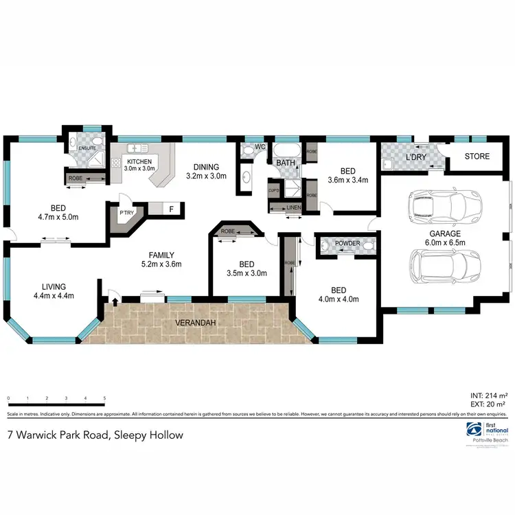 Floorplan of Homely rural property listing, 7 Warwick Park Road, Sleepy Hollow NSW 2483