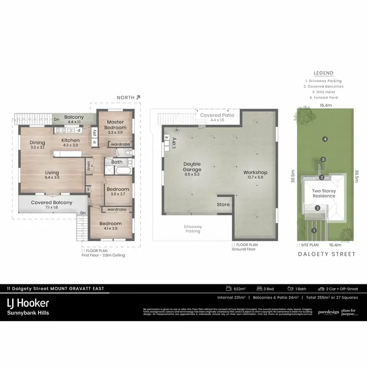 Floorplan of Homely house listing, 11 Dalgety Street, Mount Gravatt East QLD 4122