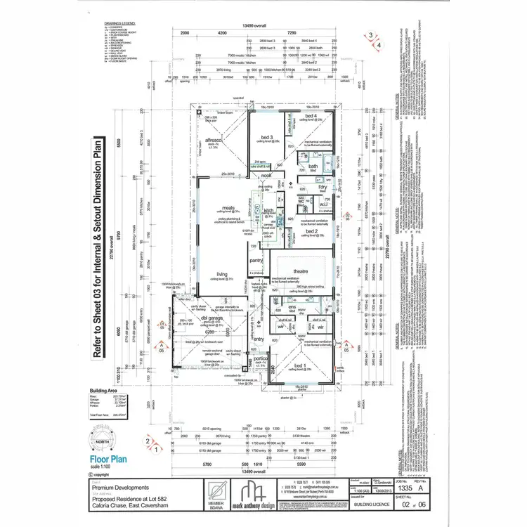 Floorplan of Homely house listing, 18 Caloria Chase, Caversham WA 6055