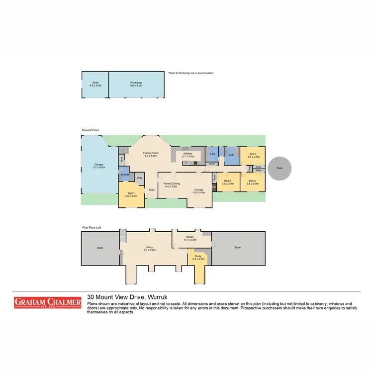 Floorplan of Homely rural property listing, 30 Mount View Road, Wurruk VIC 3850