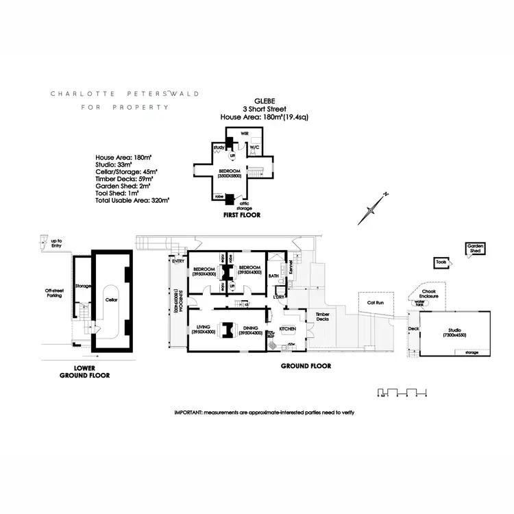 Floorplan of Homely house listing, 3 Short Street, Glebe TAS 7000