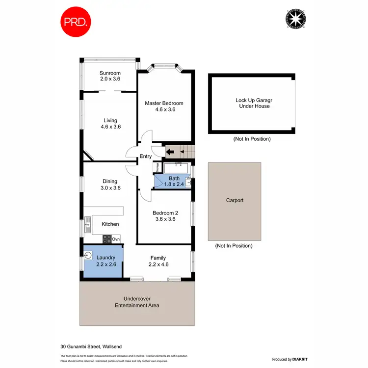 Floorplan of Homely house listing, 30 Gunambi Street, Wallsend NSW 2287